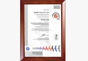 New Asia News ISO9001 certificate