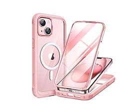 iPhone 15 Glass Case Low Profile MagSafe