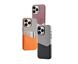 iPhone Dual Leather Magnetic Case