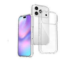 iPhone17 Clear TPU+PC Case
