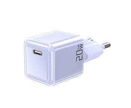CE EU ROHS GRS 20W USB-C Charger Transparent Case