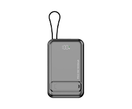 Magnetic Wireless Power Bank with Stand & Type-C